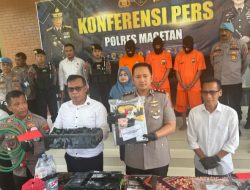 Polres Magetan Berhasil Tangkap Komplotan Pembobol ATM Lintas Provinsi