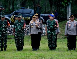 Apel Gelar Pasukan PAM VVIP, TNI-Polri Siap Amankan Kunjungan Presiden RI di Bondowoso
