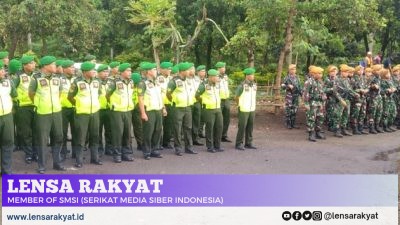 Anggota Koramil 0822/01 Bondowoso Selesai Laksanakan Pengamanan Kunjungan Presiden RI H. Prabowo Subianto