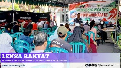 Istimewa, AKBP Harto Agung Cahyono Rayakan HUT Bhayangkara Dengan Menggelar Operasi Katarak Gratis