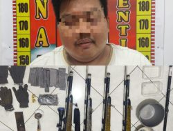 Polres Bondowoso Ungkap Kasus Perakitan Senapan Angin dan Produksi Amunisi Ilegal