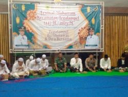 Puncak Acara Festival Muharram 1447 H, Kecamatan Tegalampel Menggelar Sholawatan dan Do’a Bersama
