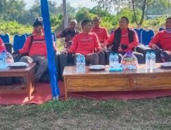 Babinsa Nangkaan Laksanakan PAM Even Trail Dalam Rangka Sambut HUT Bhayangkara ke 79