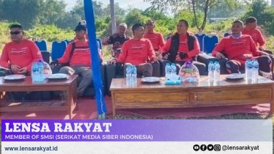 Babinsa Nangkaan Laksanakan PAM Even Trail Dalam Rangka Sambut HUT Bhayangkara ke 79