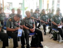 Pastikan Berjalan Aman dan Lancar, Danramil 0822/01 Bondowoso Hadiri Rapat Koordinasi Pelaksanaan HUT RI ke 80