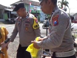 Gerakan Pangan Murah, Polsek Maesan Polres Bondowoso Jual Beras Murah Untuk Masyarakat