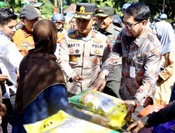 Polres Bondowoso Gelar Operasi Pasar Beras Murah dengan Harga Eceran Terendah