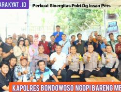 Perkuat Sinergitas Polri Dengan Insan Pers Dalam Menangkal Hoaks dan Menjaga Kamtibmas, Kapolres Bondowoso Gelar Ngobar Bersama Media