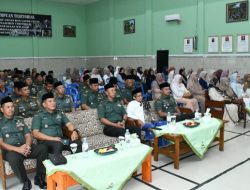 Khidmat, Danramil 01 Kota Hadiri Acara Maulid Nabi Muhammad SAW 1447 H di Makodim 0822 Bondowoso