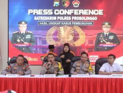 Polres Probolinggo Berhasil Tangkap Ayah dan Anak Tersangka Pembunuhan Maut di Sukapura