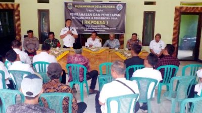 Pastikan Arah Pembangunan Desa Yang Tepat Sasaran, Desa Sbr. Kokap Gelar Musdes RKPDes Tahun 2026
