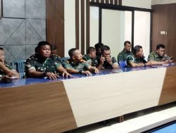 Danramil 0822/01 Bondowoso Hadiri Rapat Koordinasi Persiapan HUT ke-80 TNI di Makodim