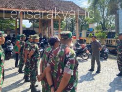 Atasi Kekeringan, Danramil 0822/01 Bondowoso Pimpin Apel Pendistribusian Air Bersih Bersama BPBD