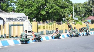 Meriahkan HUT ke-80 TNI, Kodim 0822 Gelar Karya Bakti Humanis di Jantung Kota