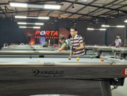 Atlet Biliar Asal Filipina Unjuk Gigi Dalam Open Turnamen Dandim Cup 2025 di Bondowoso