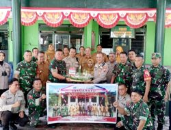 Danramil 0822/01 Bondowoso Terima Kunjungan Forkopimcam, Sampaikan Ucapan Selamat HUT TNI ke-80