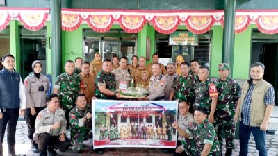 Danramil 0822/01 Bondowoso Terima Kunjungan Forkopimcam, Sampaikan Ucapan Selamat HUT TNI ke-80