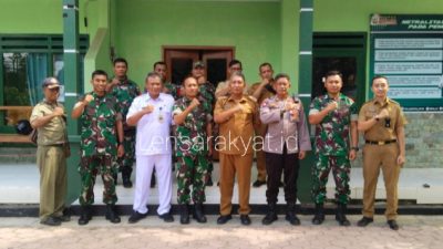 Gebyar HUT TNI ke-80, Polsek Tegalampel dan Forkopimcam Ramaikan Makoramil 0822/03 dengan Ucapan Selamat