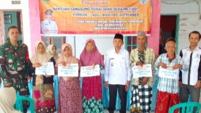 BLT DD Tahap III Tahun 2025 Disalurkan, 37 KPM di Desa Tangsil Wetan Merasakan Manfaat