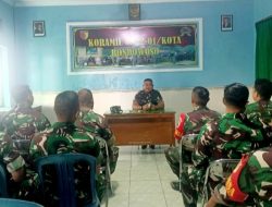 Danramil 0822/01 Bondowoso Pimpin Apel Pagi, Tekankan Kedisiplinan dan Kesiapan Tugas