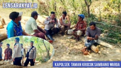 Kapolsek Taman Krocok Perkuat Kedekatan dengan Warga Melalui Sambang ke Desa Sumber Kokap