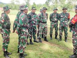 Pimpin Langsung LATBAKJATRI, Danramil 0822/01 Bondowoso Buktikan Komitmen Tingkatkan Kemampuan Prajurit