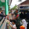 Pastikan Aman, Babinsa 0822/02 Curahdami Dampingi Penyaluran MBG Kepada 2. 173 Siswa Untuk 34 Sekolah