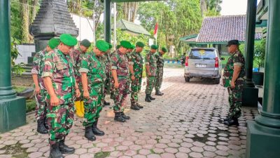 Danramil 0822/01 Bondowoso Pimpin Apel Pagi, Tekankan Koordinasi dan Pelayanan Masyarakat