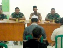 Danposramil Taman Krocok Bersama Warga Gelar Musyawarah Persiapan Lokasi Pembangunan Gerai KDMP di Desa Paguan