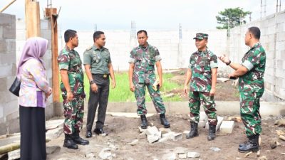 Kodim 0822 Terima Kunjungan Tim Verifikasi Pembangunan KDMP di Bondowoso