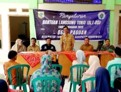 Senyum Sumringah Warga Desa Paguan Kecamatan Taman Krocok, BLT DD Tahap Akhir Disalurkan untuk 30 KK