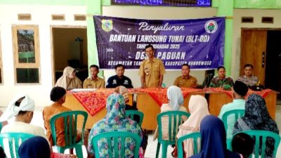 Senyum Sumringah Warga Desa Paguan Kecamatan Taman Krocok, BLT DD Tahap Akhir Disalurkan untuk 30 KK