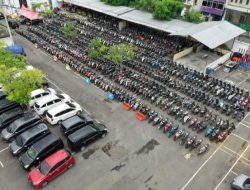 Jaringan Lintas Daerah Terungkap, Motor Curian dari Banten Siap Dikembalikan di Surabaya