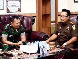 Bangun Kolaborasi Lintas Lembaga, Dandim 0822 Kunjungi Kajari Bondowoso