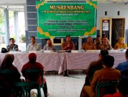 Dari Musrenbang Sekarputih, Camat Tegalampel Canangkan Gerakan Menuju Kemandirian Pangan Berkelanjutan
