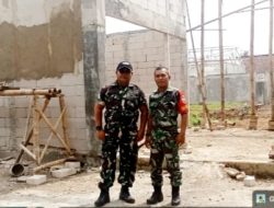 Monitoring Ketat: Danramil 01 Bondowoso Tinjau Progres Pembangunan Gedung KDKMP se Kecamatan Kota