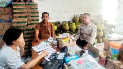 Antisipasi Kelangkaan Gas Elpiji, Polsek Tegalampel Turun Langsung Pantau ke Sejumlah Pangkalan