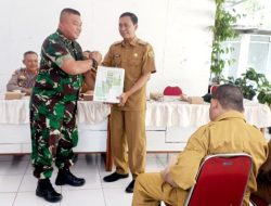 Dukung Pemerintahan, Danramil 0822/01 Kota Awasi Langsung Serah Terima Jabatan Camat dan Lurah