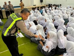 Satlantas Polres Bondowoso Turun ke Sekolah, Tanamkan Kesadaran Berlalu Lintas Sejak Dini