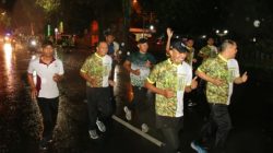 Berkibar di Tengah Hujan, Infantry Night Run 2026 Jadi Simbol Sinergi TNI-Polri