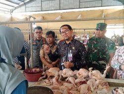 Danramil 0822/01 Bondowoso Bersama Satgas Pangan Sidak Pasar, Pastikan Harga Bahan Pokok Tetap Stabil