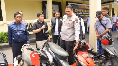 Bongkar Jaringan Curanmor Lintas Daerah, Polres Bondowoso Juga Sita 4.127 Butir Pil Narkoba