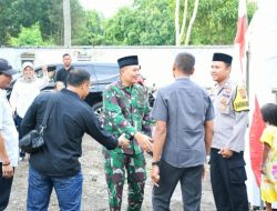Dandim 0822 Gencarkan Ekonomi Kreatif Lewat Bazar Murah dan Buka Bersama di Desa Gebang