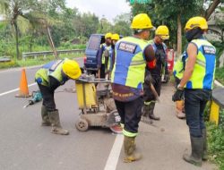 Binamarga Provinsi Turun Tangan Perbaiki  Jembatan Vital Bondowoso-Besuki yang Retak Parah