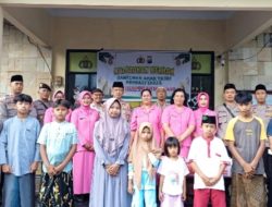 Polsek Tegalampel Bersama Bhayangkari Salurkan Zakat dan Bingkisan untuk Anak Yatim