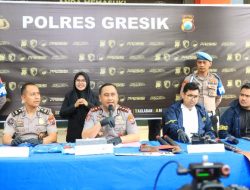 Aksi Lintas Daerah di 24 TKP, Polres Gresik Bekuk Komplotan Residivis Pencuri Kabel PLN