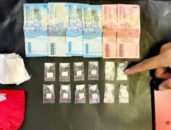 Pores Malang Amankan Tersangka Pengedar Sabu di Ampelgading