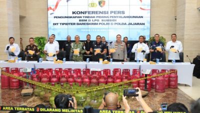 Polri Ungkap 330 Tersangka Penyalahgunaan BBM dan LPG Subsidi dalam 13 Hari di 223 TKP