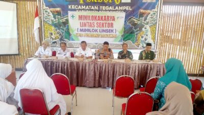 Kepala PKM Tegalampel Gaet Camat, Danramil, Kapolsek, dan Kades: Suarakan Imunisasi Balita Dalam Minilok Linsek