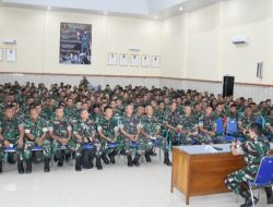 Danramil 0822/01 Bondowoso Ikuti Vidcon Jam Danrem dan Jam Dandim, Perkuat Sinergitas TNI Kewilayahan